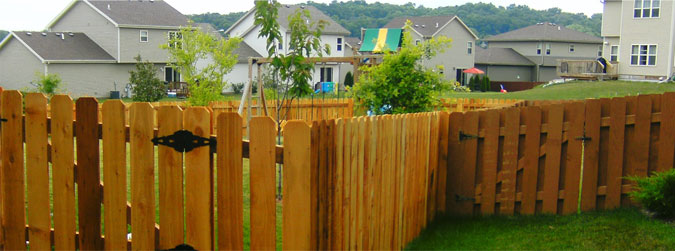 Residential fencing in Madison, WI